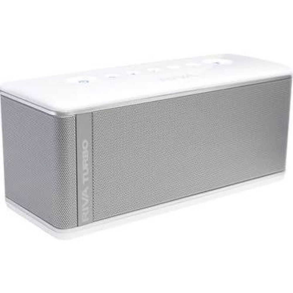 RIVA Turbo X Bluetooth Speaker White/Silver – BRAND NEW IN BOX 🔊 45W High Power